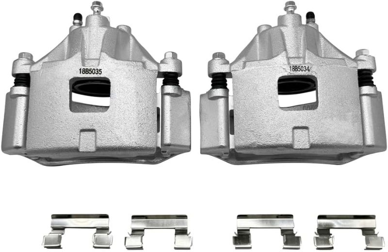 Photo 1 of Front Left & Right Disc Brake Calipers w/Bracket For Buick Allure 2005-2009 For Buick Lacrosse 2005-2009 For Buick Terraza 2005-2007 Replaces 18B5034 18B5035
