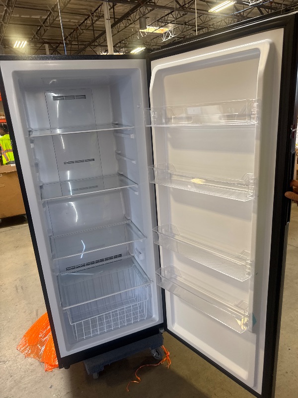 Photo 1 of BLACK+DECKER 14 Cu. Ft. Convertible Freezer Refrigerator, Upright Freezer with Glass Shelves, ENERGY STAR rated, Frost Free
