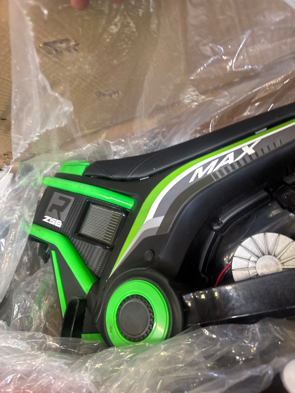 Photo 1 of *Item is Used, Item is Missing Parts,UNTESTED* 24V Electric Dirt Bike for Kids 8-14, Kids Motorcycle Electric Bike Motor Bike with Authentic Motocross Dirt Bikes Geometry, Rear-Wheel Drive, High-Torque, Kids Electric Dirt Bike
