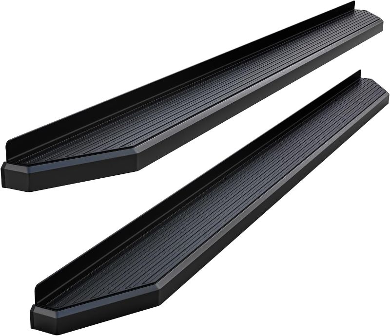 Photo 1 of PS 6-inch (Black Stainless Steel Flat Style) Running Boards model id d60655h
