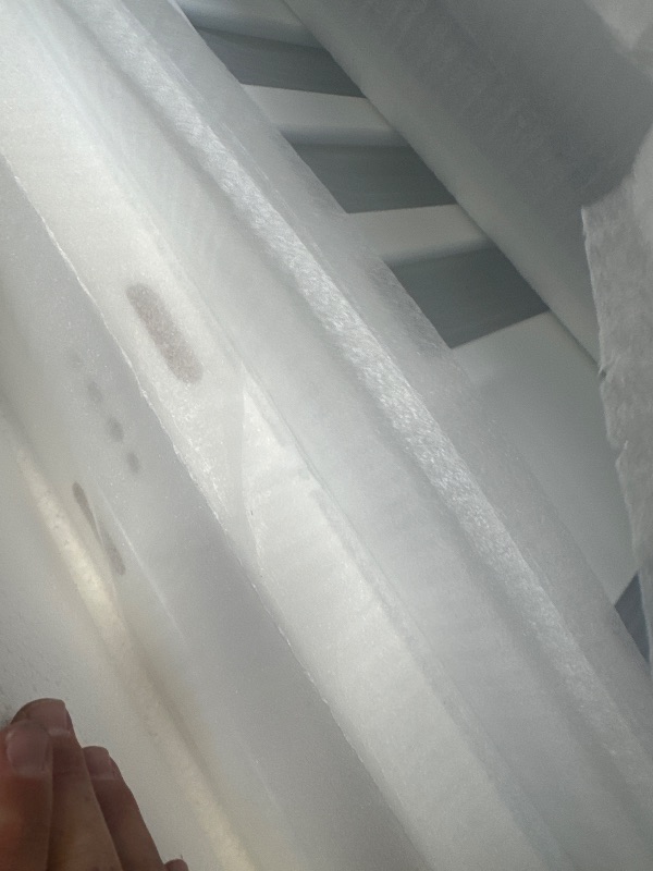 Photo 1 of INCOMPLETE SET< ONLY BOX A--- -Storkcraft Caribou Twin Over Twin Hardwood Bunk Bed White Box 1 of 2 Headboard
