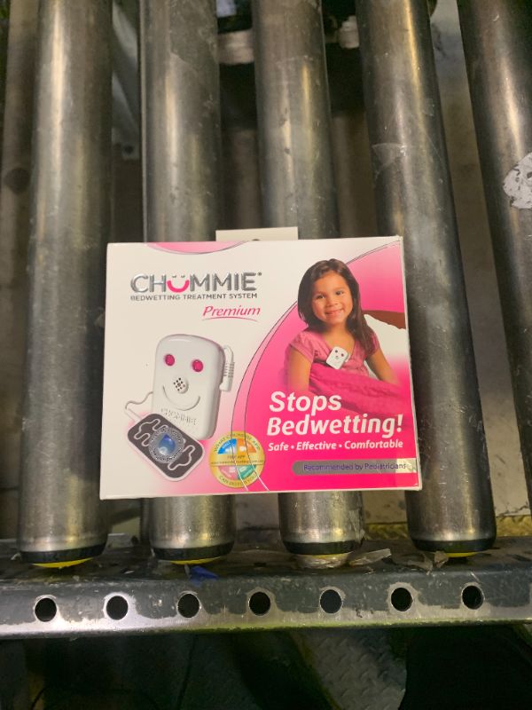 Photo 1 of Chummie Premium Bedwetting Alarm for Deep Sleepers - Award Winning, Clinically Proven System with Loud Sounds, Bright Lights and Strong Vibrations, Pink