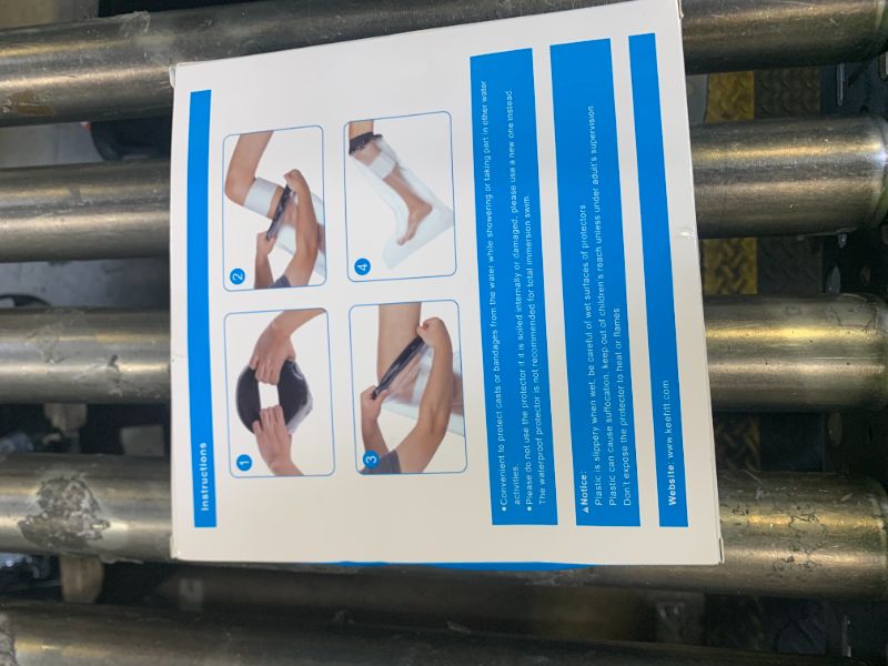 Photo 1 of KEEFITT Knee Cast Cover for Shower, Waterproof Knee Shower Protector for Knee Replacement and ACL Surgery, Wound, Burns Watertight Protection