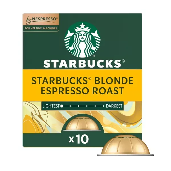 Photo 1 of exp date 06/2026------Starbucks® Blonde Espresso Roast Starbucks® by Nespresso® for Vertuo