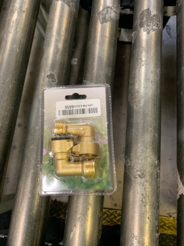 Photo 1 of Garden Hose Connector 90 Degree Brass Garden Hose Elbow Solid Brass Adapter (2Pcs)+ Extra 4 Pressure Washers