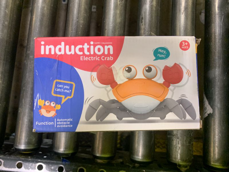 Photo 1 of Keculf Crawling Crab Baby Toy, Interactive Infant Tummy Time Crab with Music, Toddler Walking Dancing Crab, Fun Boy Girl 3+ Year Old Baby Crab Toy Birthday Gift (Green)