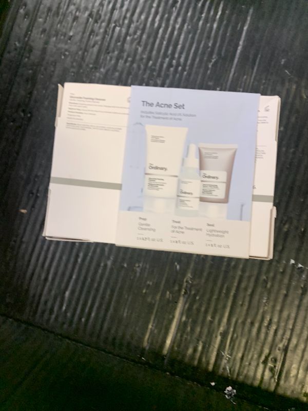 Photo 1 of The Ordinary The Acne Set, 3-Step Skin Regimen with Glucoside Foaming Cleanser, Salicylic Acid 2% Solution, and Natural Moisturizing Factors + Beta Glucan | Skin Care Set