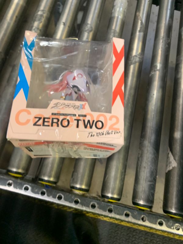Photo 1 of Zero Two Darling in The FRANXX Code 002 PVC Anime Statue Model (Color: White) in Display Box