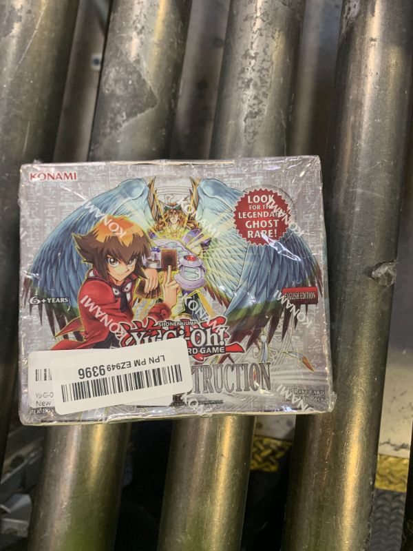 Photo 1 of **ITEM & PACKS OPENED** Yu-Gi-Oh! Light of Destruction Unlimited Reprint Display (24)