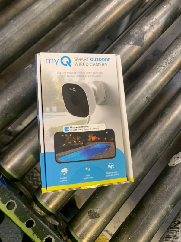 Photo 1 of CHAMBERLAIN myQ Smart Outdoor Wired Camera