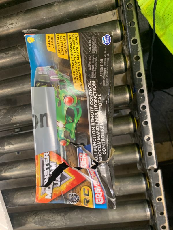 Photo 1 of Monster Jam, Official Grave Digger Remote Control Monster Truck, 1:24 Scale, 2.4 GHz, Kids Toys for Boys and Girls Ages 4 and up