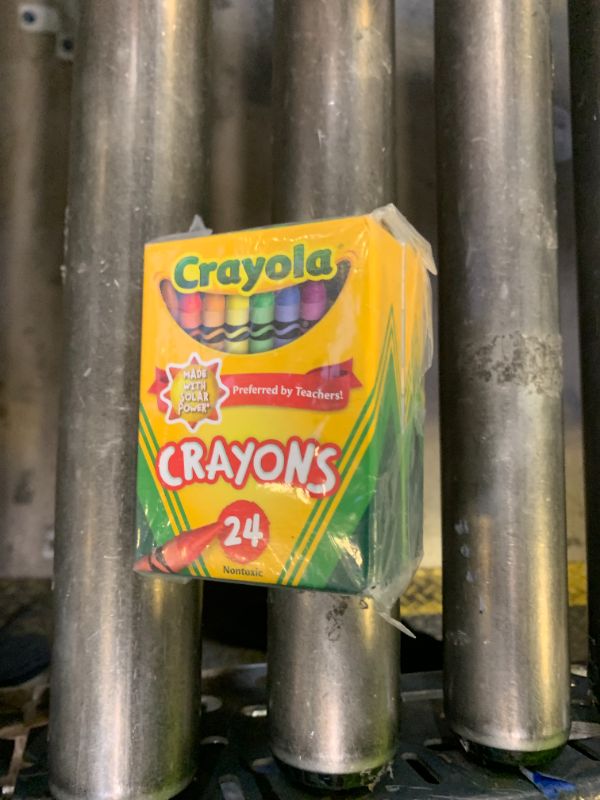 Photo 1 of Crayola 24 Count Box of Crayons Non-Toxic Color Coloring School Supplies (2 Packs)