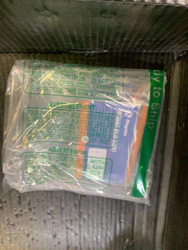 Photo 1 of Emergency Blankets (10 Packs, 84" L x 52" W) Mylar Thermal Blankets