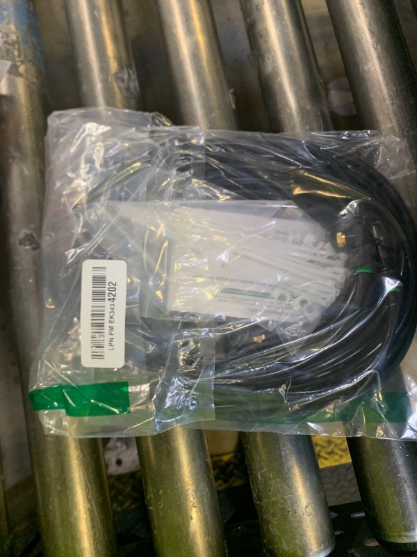 Photo 1 of Lekit Misters for Outside Patio 27.5FT(8.4M)+8 Brass Mist Nozzles+a Brass Adapter(3/4") Detachable Outdoor misting Cooling System for Garden, Waterpark, Greenhouse, Backyard