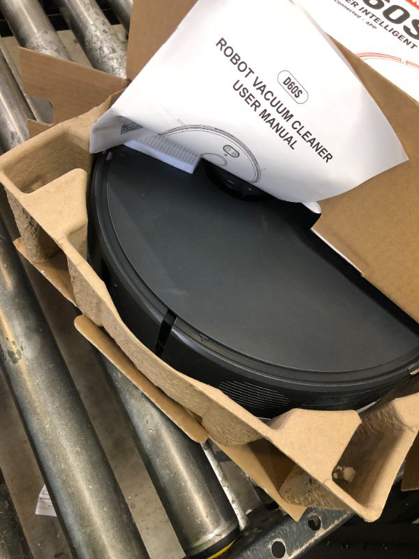 Photo 1 of Robot Vacuum and Mop, Mapping Robotic Vacuums Cleaner with LiDAR Navigation Smart & Strong Suction, WiFi/App/Alexa/Voice Control, Obstacle Avoidance, for Home, Wood/Hard Floors, Pet Hair -Grey