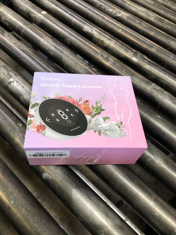 Photo 1 of Electric Nipple Corrector for Flat or Inverted Nipples, Portable Nipple Pump, Inverted Nipple Puller, Rechargeable Nipple Puller Sunken and Shy Nipples - 4PCS