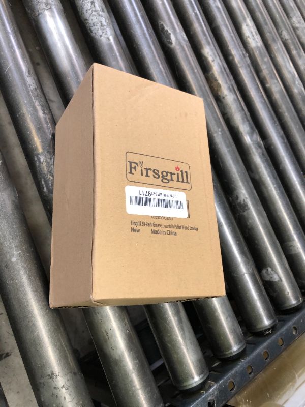 Photo 1 of Firsgrill 30-Pack Grease Bucket Liners Replacment for Mostly Z Grill, Green Mountain Pellet Wood Smoker