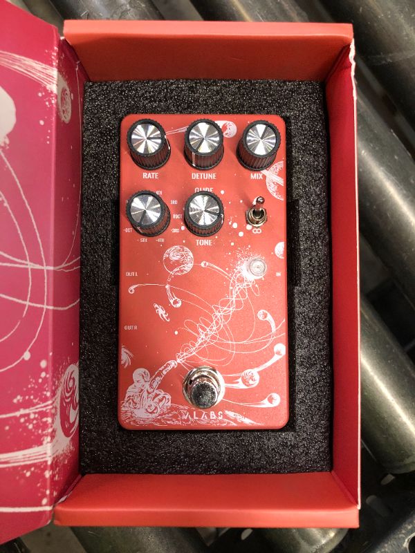 Photo 1 of ALABS ORBITAL Pitch Shifter Pedal for Electric Guitar,Octave Pedal with 9 Shift Types,Harmonic,Analog Dry Through,Momentary operation,True Bypass,True Stereo,Polyphonic,Multi-Expression Control