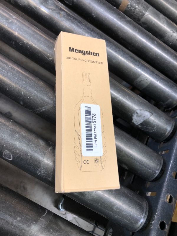Photo 1 of Mengshen Digital Psychrometer - Handheld Temperature and Humidity Meter Gauge with Dew Point and Wet Bulb Temperature - Battery Included