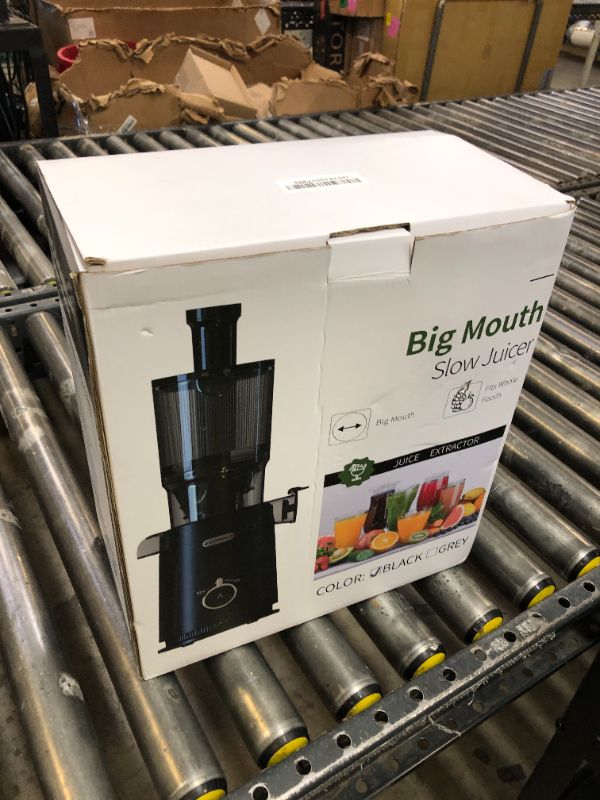 Photo 1 of Juicer Machines, ECOSELF Large Feed Chute for Family Needs, Professional Hands Free Cold Press Juicer For Whole Fruits & Vegetables, Self Feeding for Juice Extractor Machine, Easy to Clean