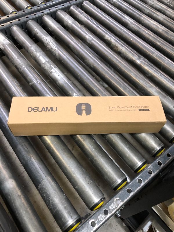 Photo 1 of Delamu Cable Hider, 315in Cord Covers for Wires on Wall, One-Cord Cord Hider, Paintable Wire Hiders Wire Covers for Cords, Cable Management for Hiding 1-2 Small Wires, 20x L15.7 W0.59 H0.40in, White