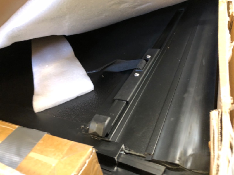 Photo 1 of Hard Tri Fold Low-pro Tonneau Cover compitable with 2009-2025 Chevy Silverado/GMC Sierra 1500, 5.8ft Bed(69.9in), Not for CarbonPro Bed