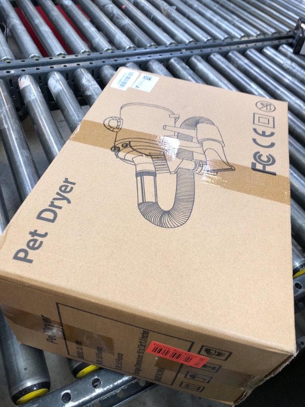 Photo 1 of Pet Dryer, 5.2HP/3800W Pet Grooming with Adjustable Speed and Temperature Control Dog Blow Dryer, Pet Hair Dryer with 3 Nozzle