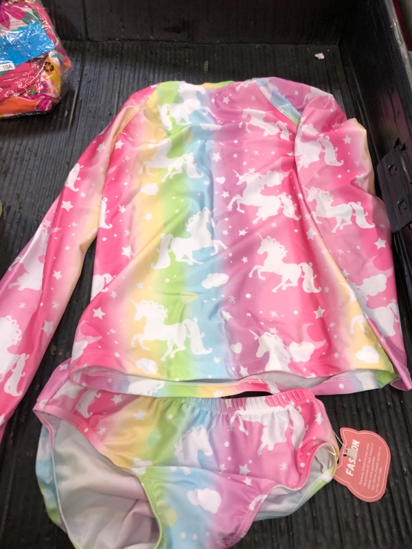 Photo 1 of  Rainbow Blur Gradient Boys Swim Suit, Soft Stretch unknown size