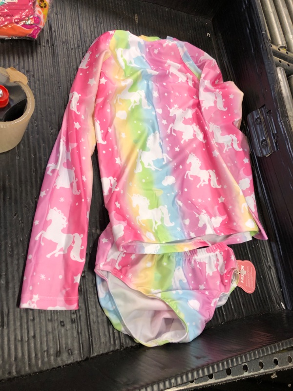 Photo 1 of  Rainbow Blur Gradient Boys Swim Suit, Soft Stretch unknown size