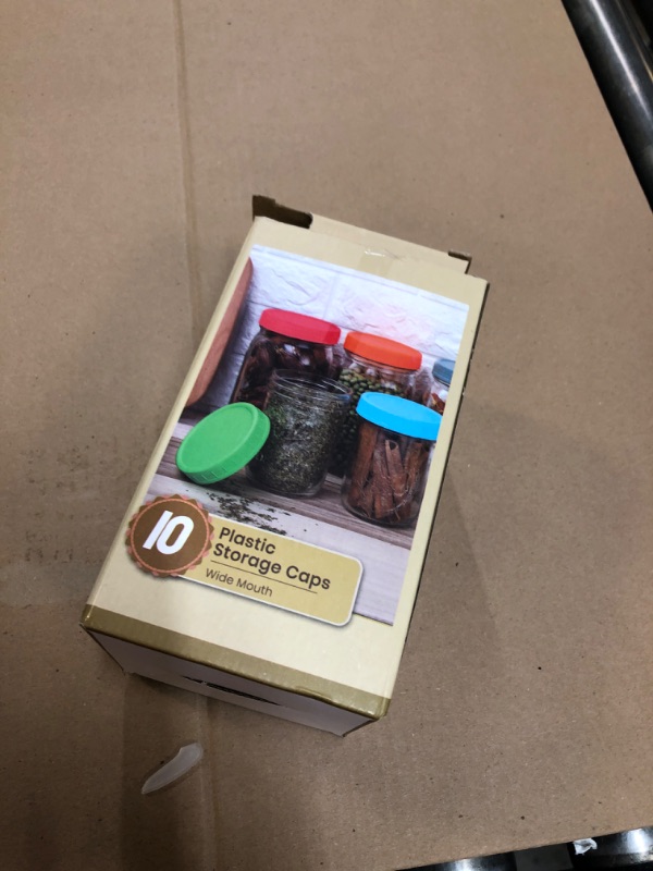 Photo 1 of 10pcs Plastic storage caps 