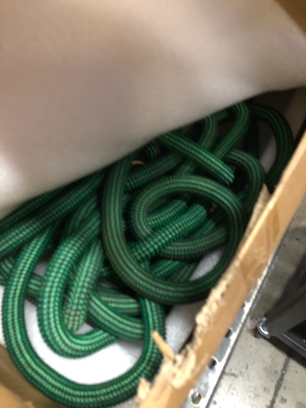 Photo 1 of 100 FT Expandable Garden Hose, 2025 New Flexible Water Hose 100FT with Leakproof Solid Brass Fittings, Reinforced Extra Strong Outer Fabric & Durable 3-layer Inner Core, Ultra Lightweight, No Kink