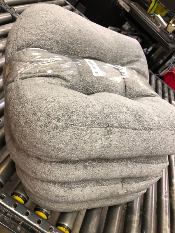 Photo 1 of downluxe Chair Cushions for Dining Chairs 4 Pack, Tufted Indoor Chair Pads with Non-Slip Bottom, U-Shaped Kitchen Chair Cushions, 17"x17"x4", Dark Grey