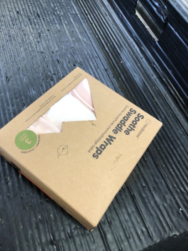 Photo 1 of 3-Pack Organic Baby Swaddle Sleep Sacks - Swaddles for Newborns, Infant 0-3 Months, Baby Girls, Boys, Soft & Snug Newborn Sleep Sack, Nursery Swaddling Blankets (Angelic)