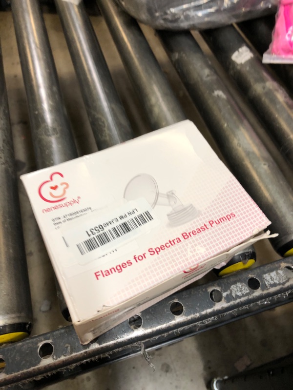 Photo 1 of Nenesupply 17mm 2 pc Flanges Compatible with Spectra S2 S1 9 Plus Synergy Gold Breastpump Replacement to Spectra Pump Parts Flange Accessories Wide Mouth Work with Valve Backflow Protector Bottle