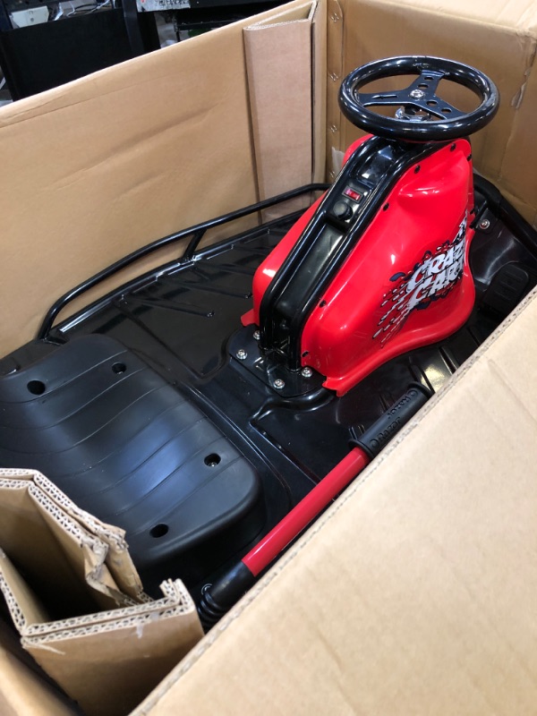 Photo 1 of Razor Crazy Cart Electric 360 Spinning Drifting Kids Ride On Outdoor Go Cart