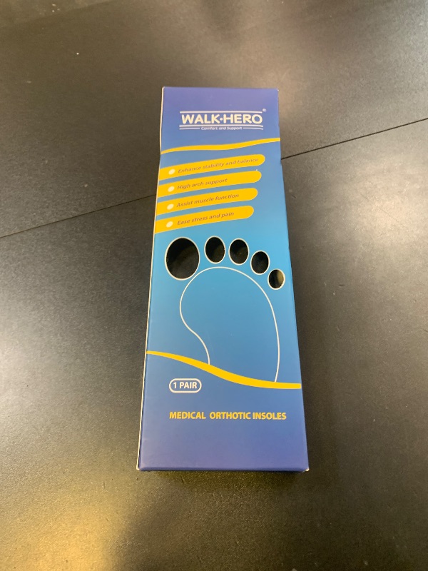 Photo 1 of Plantar Fasciitis Insoles for Men Women - Orthotics Inserts, Shoe Insoles Arch Support Flat Feet Inserts Work Boot Insoles for Standing All Day (Mens 9-9 1/2 | Womens 11-11 1/2)