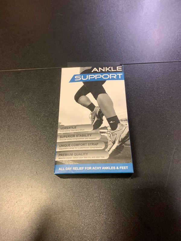 Photo 1 of ABIRAM Ankle Brace for Women & Men, Ankle Compression Sleeve, Foot Sleeve with Wrap, Ankle Support, Foot Brace for Sprained Foot & Arch, Plantar Fasciitis Relief Socks, Achilles Tendonitis, Sports