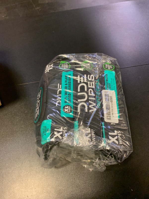 Photo 1 of DUDE Wipes - Flushable Wipes - 3 Pack, 144 Wipes - Mint Chill Extra-Large Adult Wet Wipes - Vitamin-E, Aloe, Eucalyptus & Tea Tree Oils - Septic and Sewer Safe