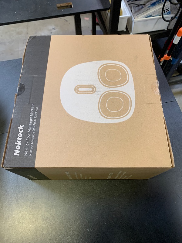 Photo 1 of Nekteck Shiatsu Foot Massager with Heat, Deep Kneading Therapy Air Compression, Feet Massage Improve Blood Circulation Foot Wellness Soothing Pain Relief, Relax for Home Office Use