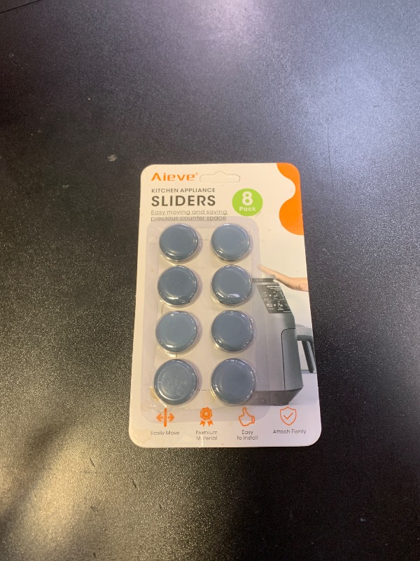 Photo 1 of Aieve Appliance Sliders, 8 Pcs Small Appliance Slider for Countertop, Self Adhesive Home Finds Caster Wheels Rollers, Kitchen Must Have Gadgets for Stand Mixers, Coffee Makers, Air Fryers