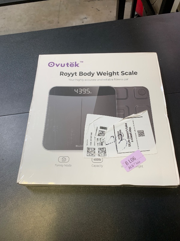 Photo 1 of Ovutek Bathroom Scales Digital Weight, Topnotch Quality 450lb Weight Scale, Most Accurate to 0.05lb, Automatic Weighing Scale for Body Weight, Baby, Pet, Larger LED, Sturdy and Durable Base Machine
