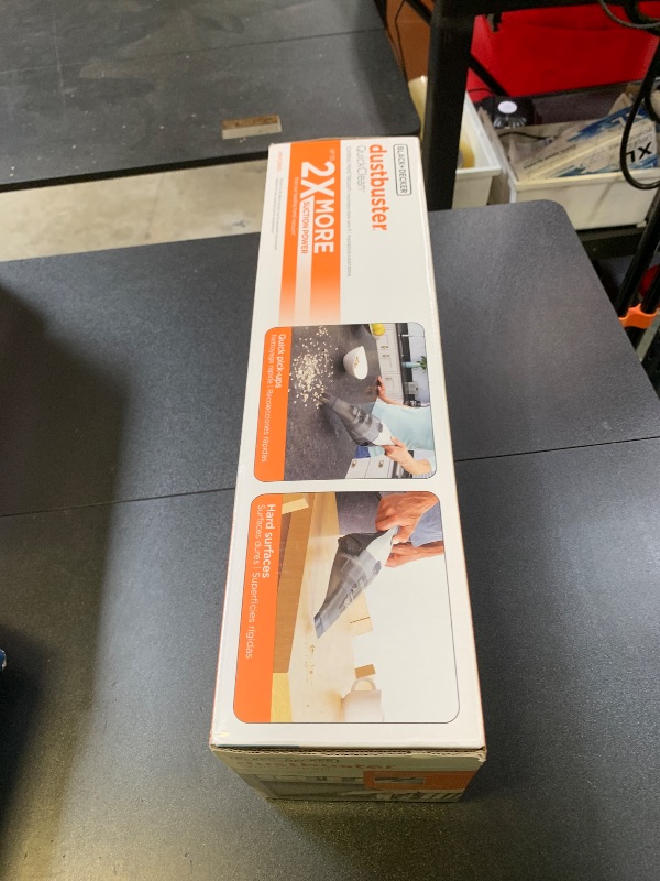 Photo 1 of BLACK+DECKER dustbuster QuickClean Cordless Handheld Vacuum, Car Vacuum Portable (HNVC215B10)