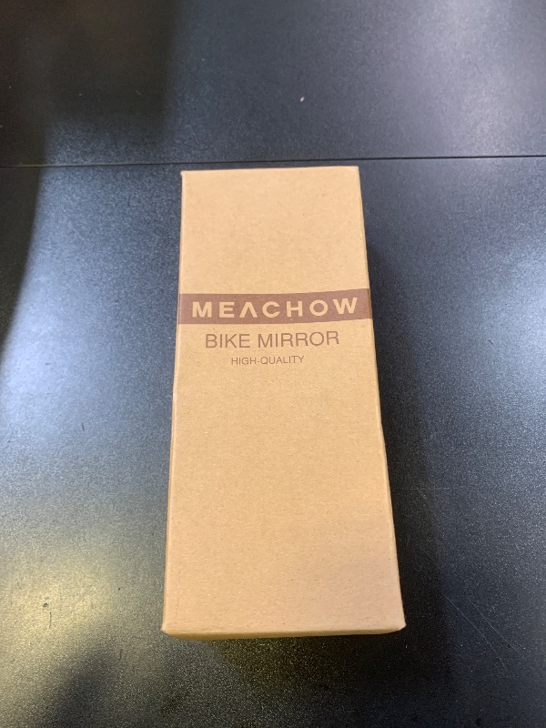Photo 1 of MEACHOW New Bar End Bike Mirror, Crystal UHD Automotive Grade Glass Lens E-Bike Mirrors, Scratch Resistant, Safe Rearview Mirrors, (Silver Left Side) ME-022LS