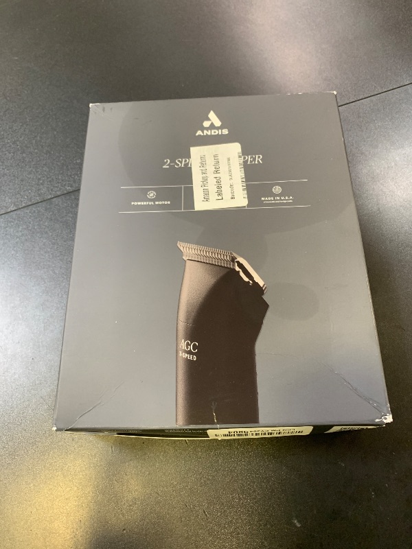 Photo 1 of Andis 24675 UltraEdge 2-Speed Detachable Blade Pet/Dog Clipper – Runs Cool & Quiet, Designed with Two-Speed Rotary Motor & Shatter-Proof Housing - For All Coats & Breeds - 120 Volts, Black