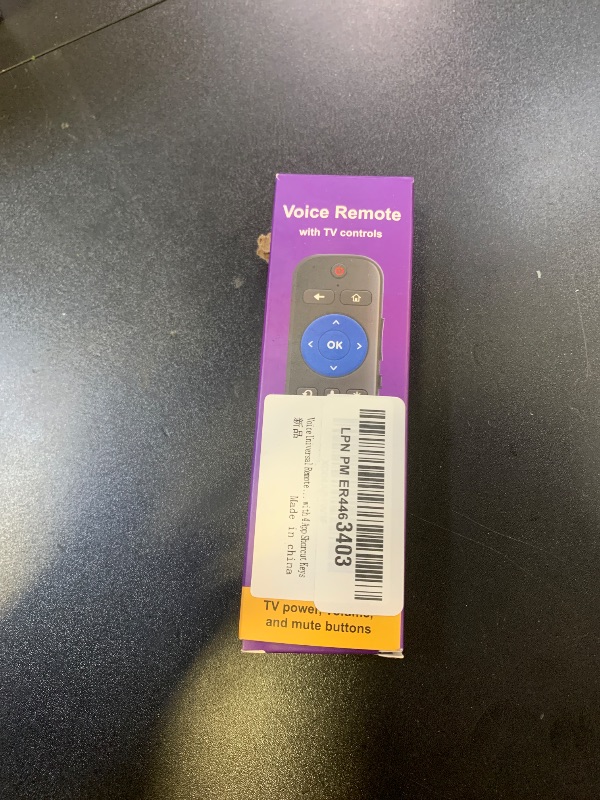 Photo 1 of Voice Remote Replacement - for Roku Streaming Player, roku Stick, roku TV and roku Audio - 4 app Shortcuts.