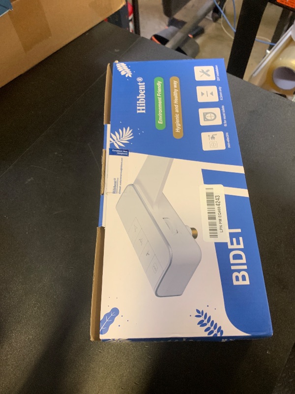 Photo 1 of Hibbent Bidet Attachment for Toilet, Non-Electric Dual Nozzle for Frontal & Rear Wash, Adjustable Water Pressure Control, Fresh Water Bidet Toilet Seat, Self Cleaning Water Sprayer, White