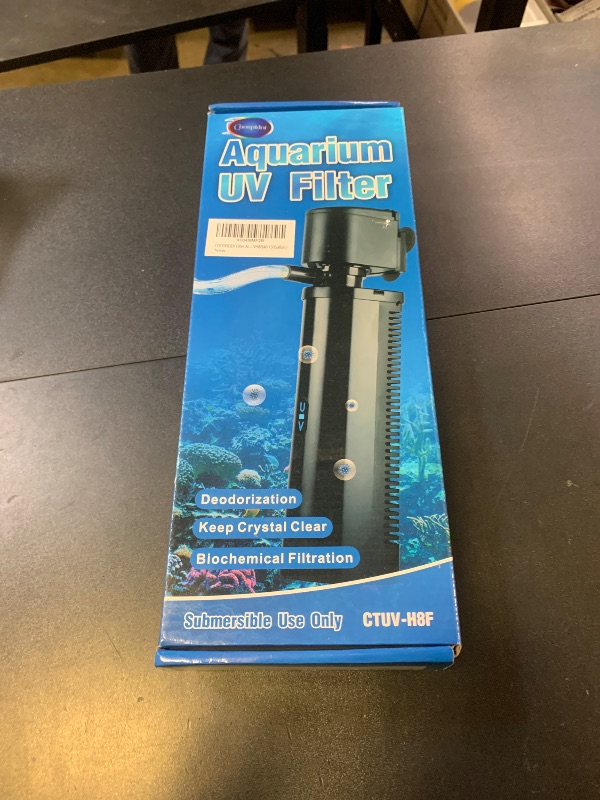 Photo 1 of Aquarium Filter U-Very Suitable for 40-150 Gallon Tank, 400GPH Fish Tank Filters for Green Control, Internal Submersible Pump for Turtle Tank, Small Pond, Pool Filter, Cold Plunge Ice Bath Hot Tub