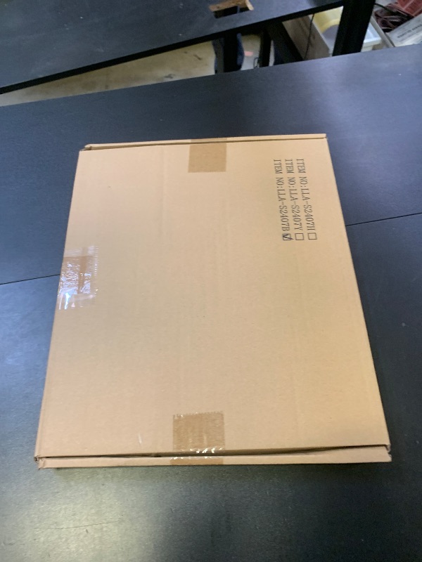 Photo 1 of Bell Lamp Shade, Rectangular Cut Corner Lampshades 8" Top x 14" Bottom x 10.5" High Lamp Shades for Table Floor Lamps, White Linen Replacement Shade Spider Fitter, Easy Assembly Required