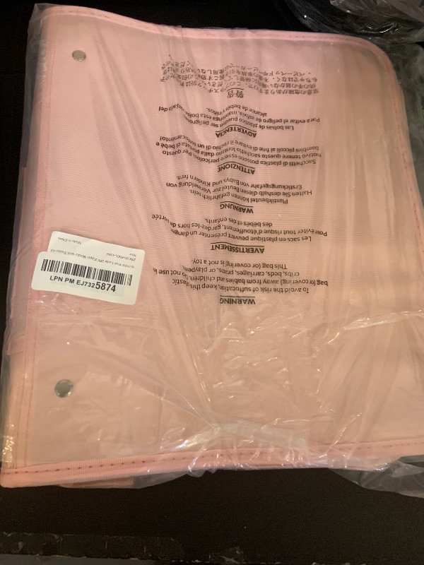 Photo 1 of SUNEE Zippered Binder Bag with Handle, 2-Inch 3-Ring O-Ring, 500-Sheet Capacity, Includes Zip Pocket, 5-Tab Expanding File Folder, Multi-Pocket Organizer Binder for Middle School, Pink Lotus