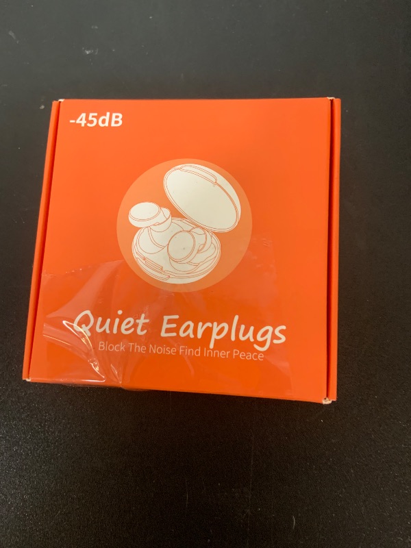 Photo 1 of Ear Plugs for Sleeping Noise Cancelling, 45dB Soft Earplugs for Concert, Reusable Ear Plugs for Noise Reduction with Case & 8 Eartips, for Sleeping, Concert, Working, Studying, Traveling (Black)